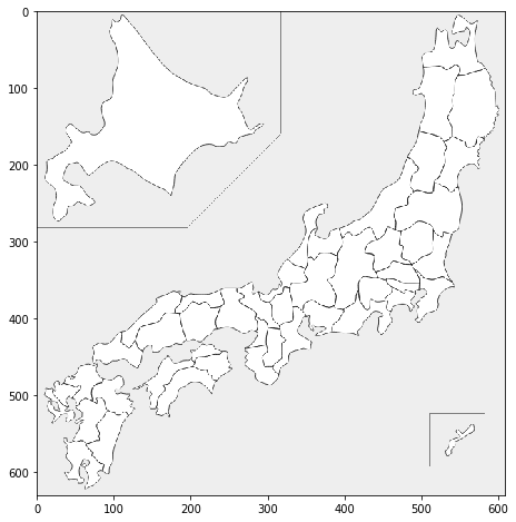 Pythonで日本地図を表示する JupyterNotebook版