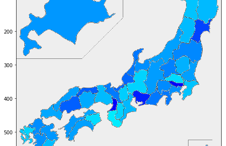 Pythonで日本地図を表示する - ライトハウスラボ株式会社